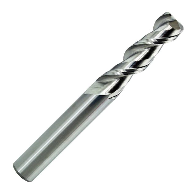Image of a 2 flute long series end mill for aluminium by STARKE, series AL452