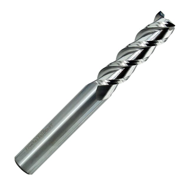 Image of a 3 flute long series slot drill for aluminium by STARKE, series AL453.