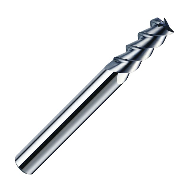 ALI-MAX Solid Carbide 3 Flute Long Length End Mill