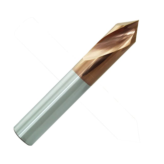 Image of a 90 degree coated carbide spot drill by STARKE, series CSD90.