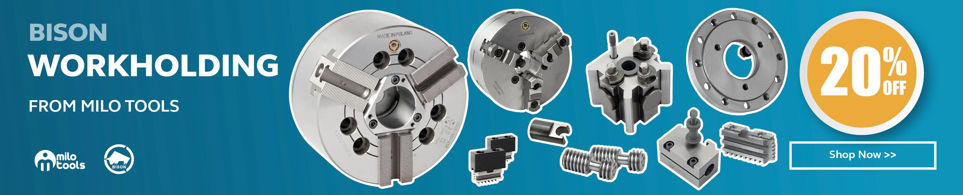 Click to view our range of Bison workholding equipment.