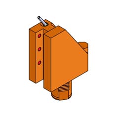 TH-RAD SOSTITUITO DA 06054600 TH-RAD VDI50 H160 L86 SX MZ