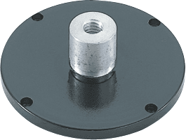 Image of back plate with screw mount agd type for series 2/id-c/id-h/id-f/id-s/id-ss, 1/4-28unf .