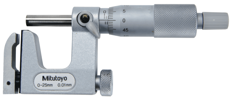Image of interchangeable anvil micrometer 0-25mm .