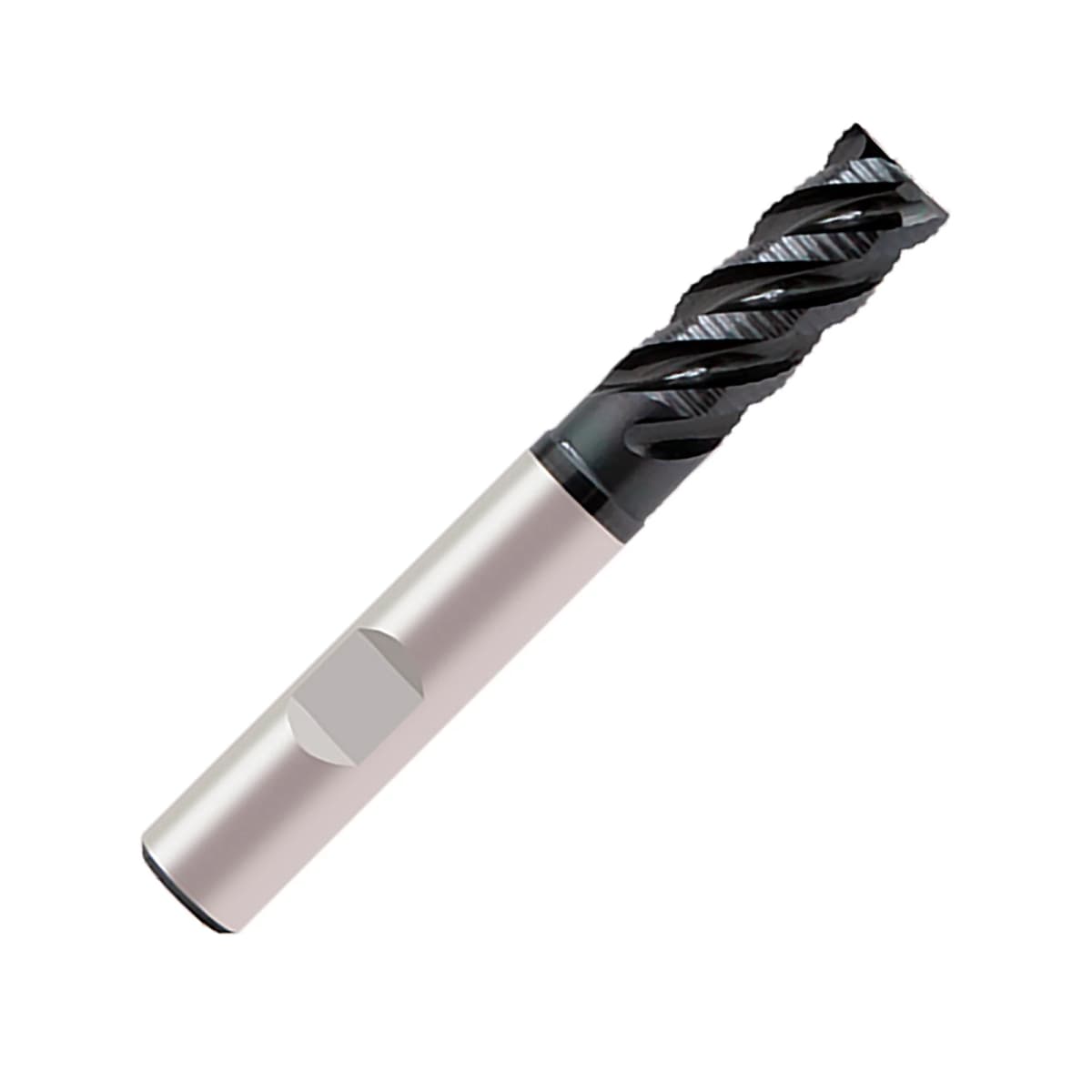 Powder Metal Extended Neck Fine Pitch End Mill Weldon Shank (Europa)