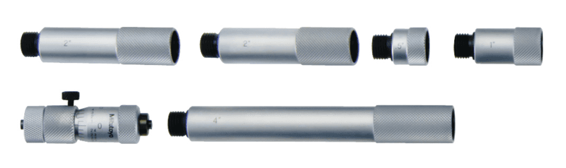 Image of tubular inside micrometer, hardened face 2-12" .