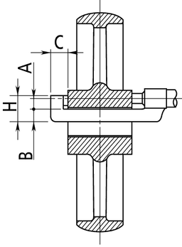 Technical Image of hub micrometer 0-25mm .