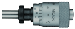 Image of micrometer head, large thimble type thimble d=20mm, 0-13mm, clamp nut .