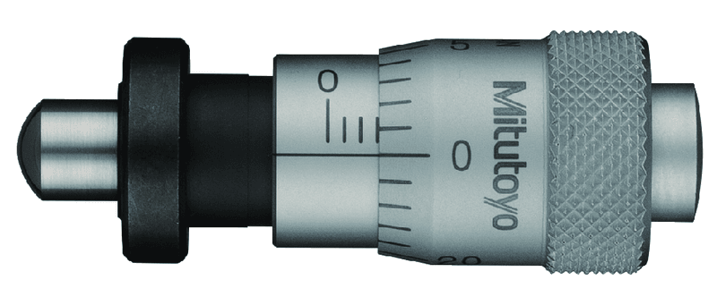 Image of microm. head, spindle feed 0,25mm/rev. 0-6,5mm, clamp nut, spherical spindle .