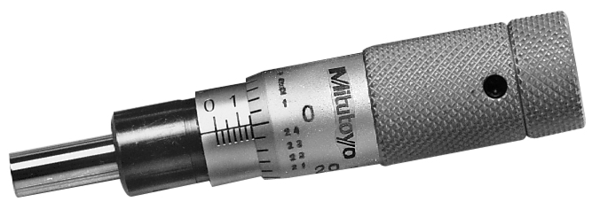 Image of micrometer head zero adjustable thimble 0-0,5" .