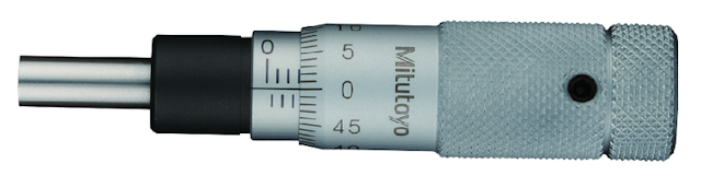 Image of micrometer head zero adjustable thimble 0-13mm .