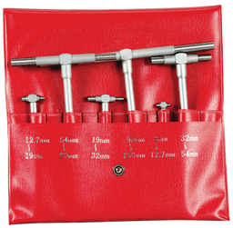Image of telescopic gauge set 8-150mm, 6 pcs. .
