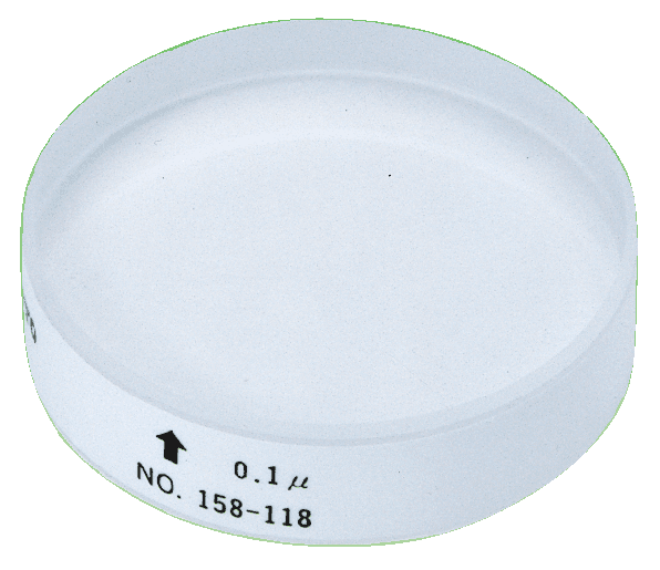 Image of optical flat, 15mm d=60mm,0,1µm .