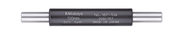 Image of micrometer setting standard length: 100mm .