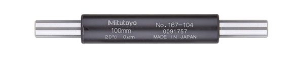 Image of micrometer setting standard length: 100mm .