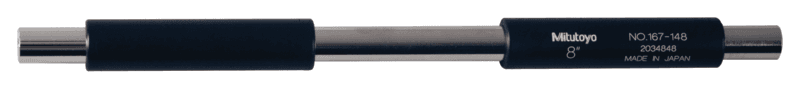 Image of micrometer setting standard length: 8" .