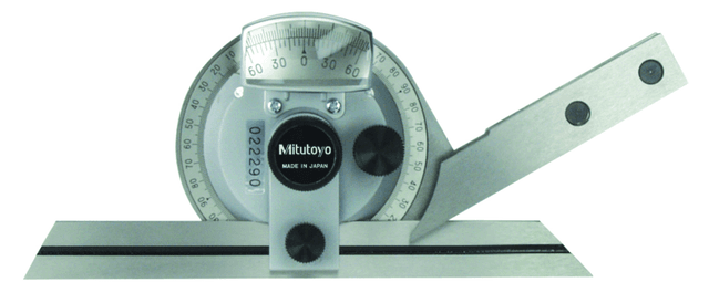 Image of universal protractor 150mm blade .