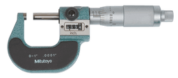 Image of digit outside micrometer 0-1" .