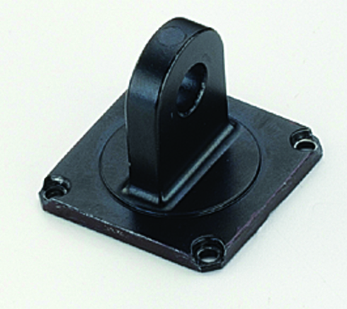 Image of back plate with center lug iso type for id-n/id-b indicator .