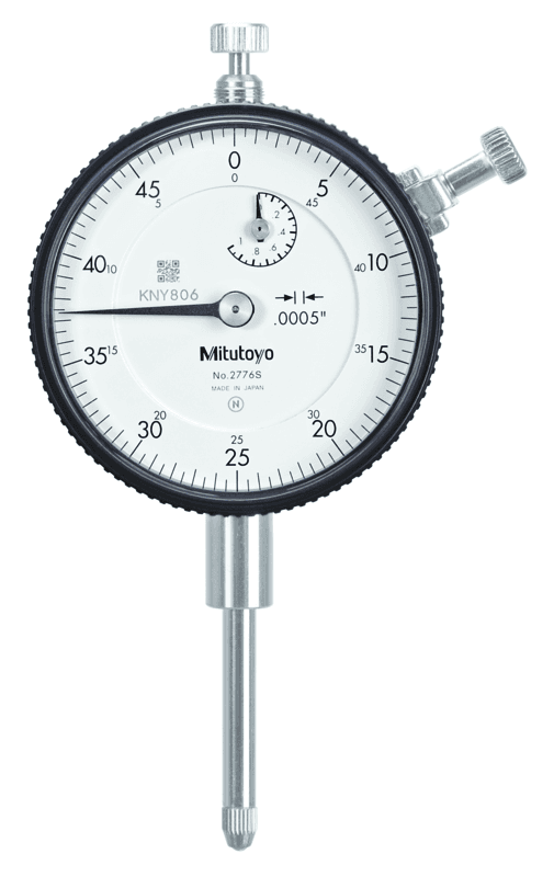 Image of dial indicator, lug back, agd/ansi 1",0,0005" .