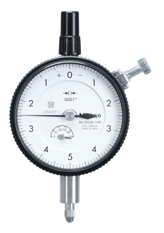 Image of dial indicator, lug back, agd/ansi 0,05",0,0001", jew. bearing, shockproof .