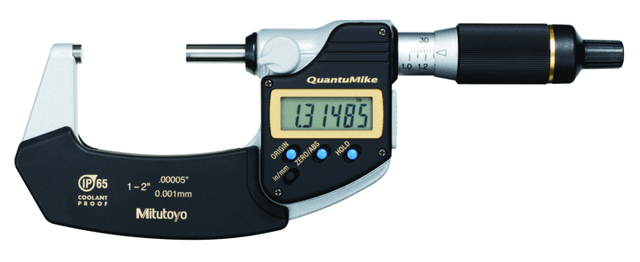 Image of digital micrometer quantumike ip65 inch/metric, 1-2" .
