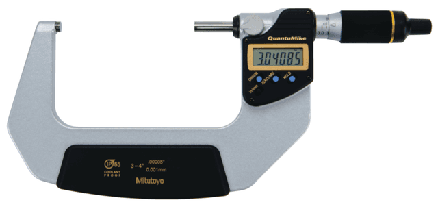 Image of digital micrometer quantumike ip65 inch/metric, 3-4", w/o output .