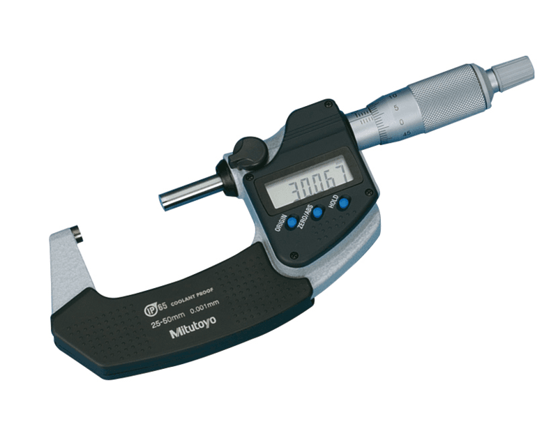 Image of digital micrometer ip65 25-50mm, w/o output .