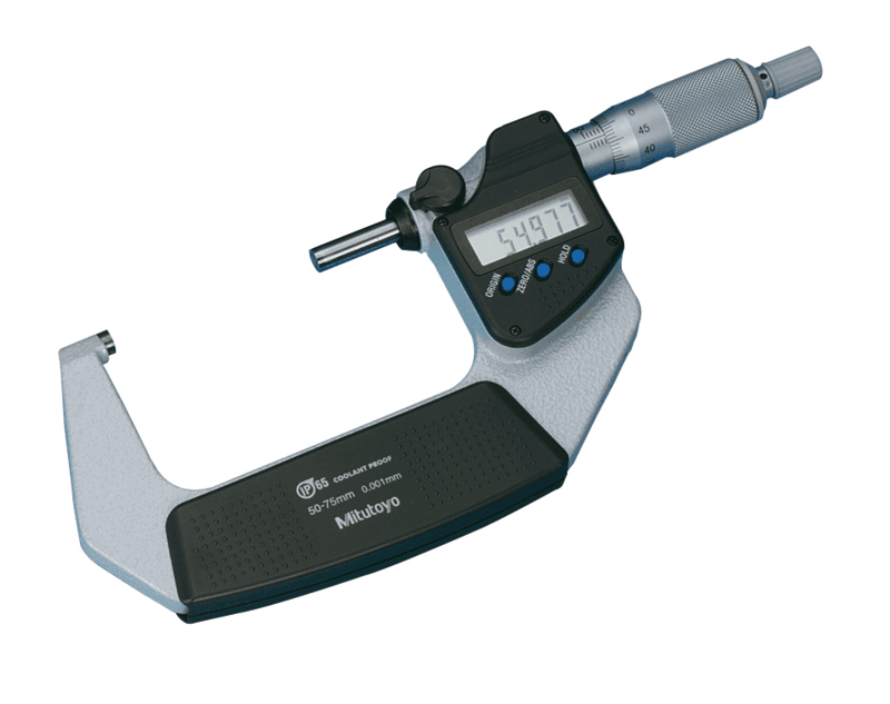 Image of digital micrometer ip65 50-75mm, w/o output .