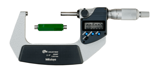 Image of digital micrometer ip65, inch/metric 2-3", w/o output .