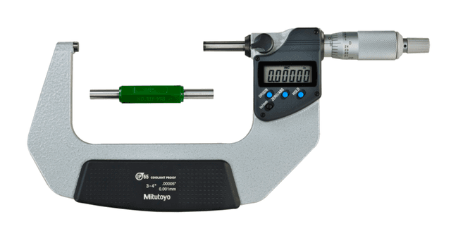 Image of digital micrometer ip65, inch/metric 3-4", w/o output .