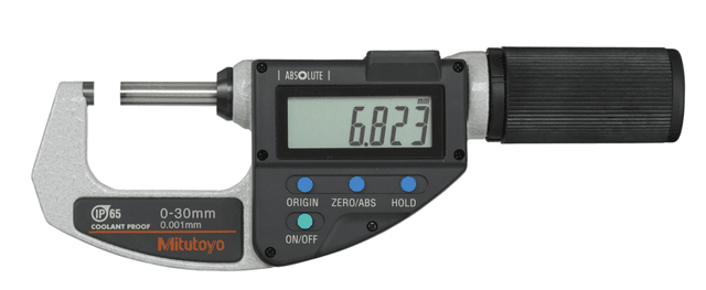 Image of digital absolute micrometer quickmike 0-30mm .