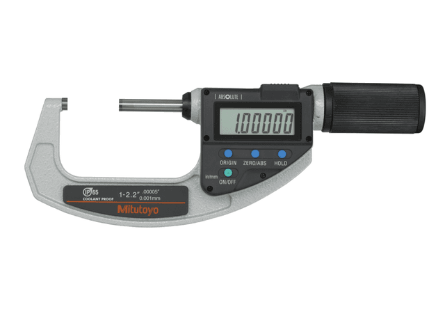 Image of digital absolute micrometer quickmike inch/metric, 1-2,2" .