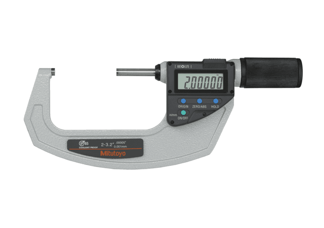 Image of digital absolute micrometer quickmike inch/metric, 2-3,2" .