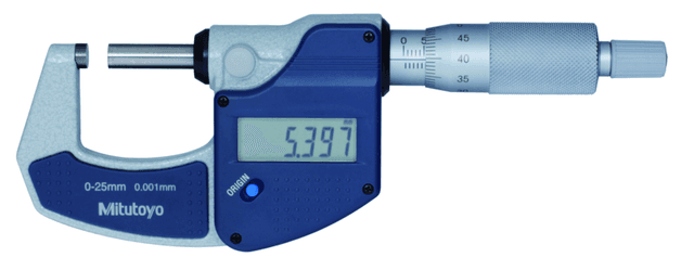 Image of digital micrometer 0-25mm, w/o data output .
