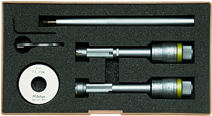 Image of 3-point internal micrometer holtest set 12-20mm (2 pcs.) .