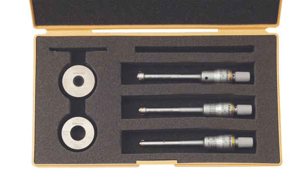 Image of 3-point internal micrometer holtest set 0,275-0,5" (3 pcs.) .
