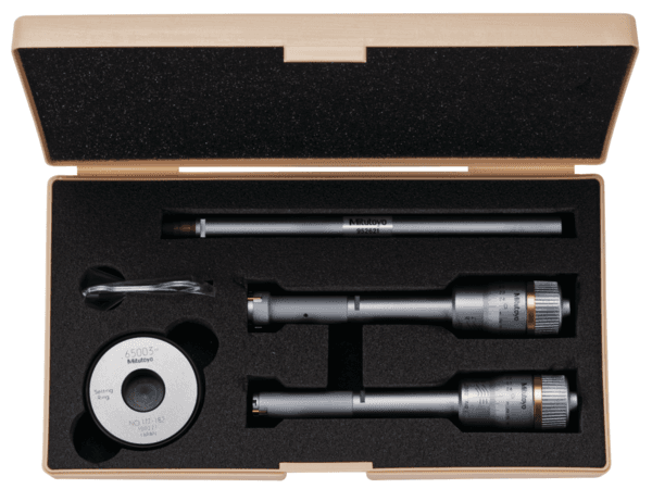 Image of 3-point internal micrometer holtest set 0,5-0,8" (2 pcs.) .
