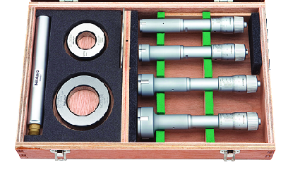 Image of 3-point internal micrometer holtest set 20-50mm (4 pcs.), economy set .