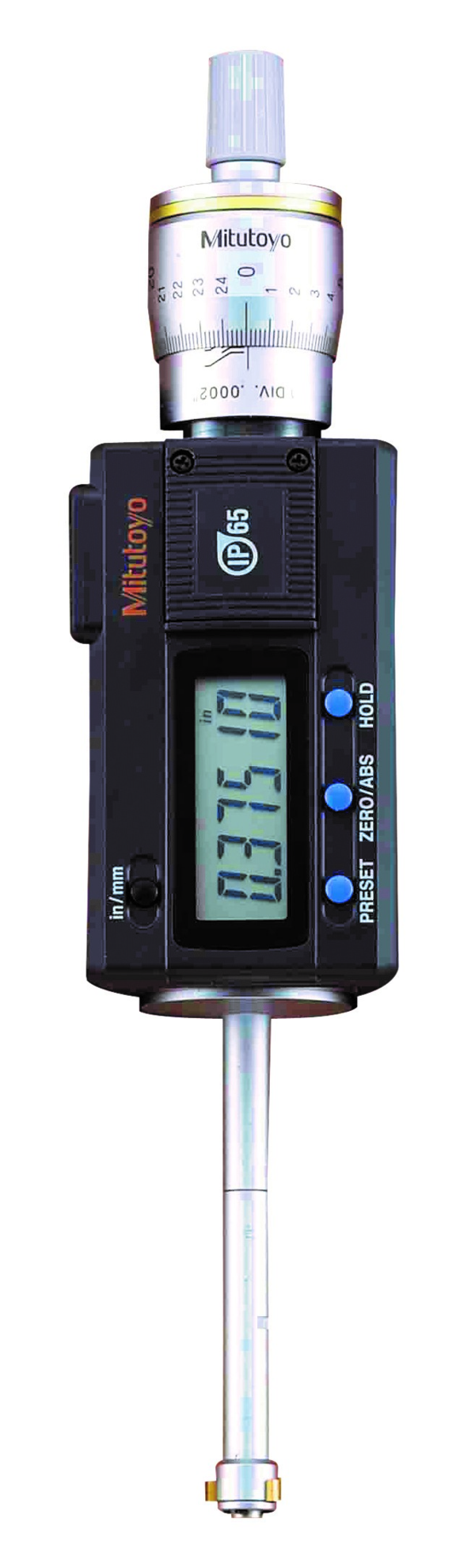 Image of digital 3-point internal micrometer 0,275-0,35", ip65, tin, inch/metric .