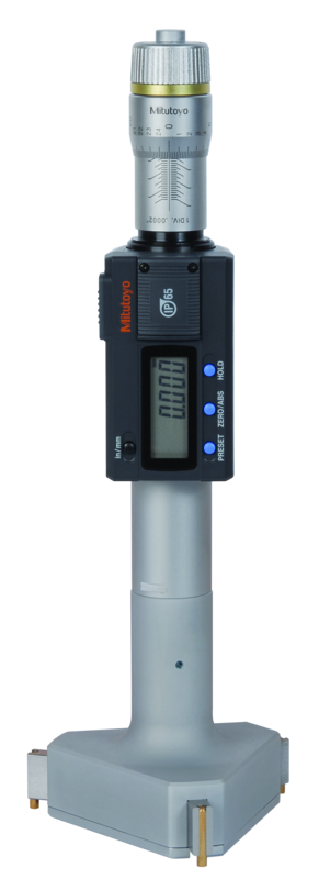 Image of digital 3-point internal micrometer 3,5-4", ip65, tin, inch/metric .