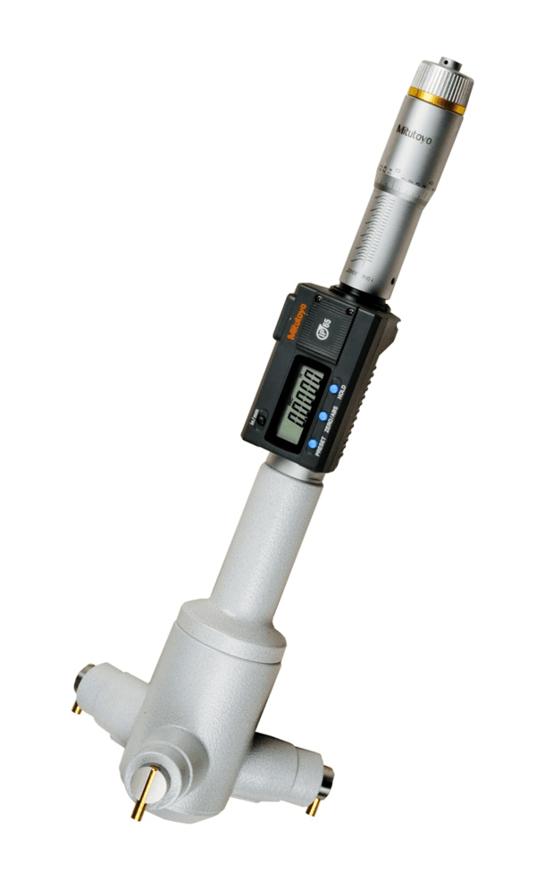Image of digital 3-point internal micrometer 5-6", ip65, tin, inch/metric .