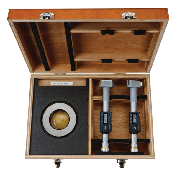 Image of digital 3-point internal micrometer set 2-3", complete unit, ip65, tin .