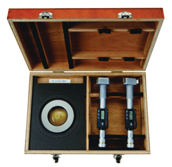 Image of digital 3-point internal micrometer set 3-4", complete unit, ip65, tin .
