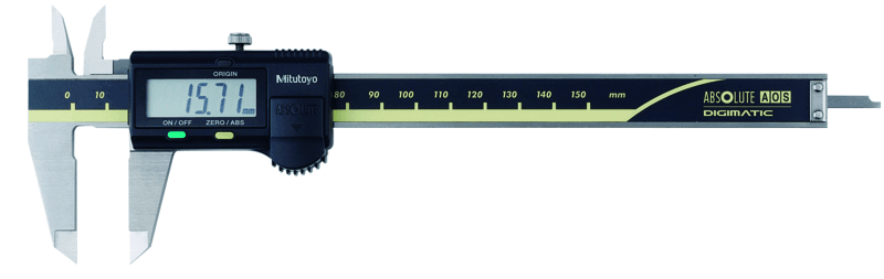 Image of digital abs aos caliper 0-150mm, rod, data output .