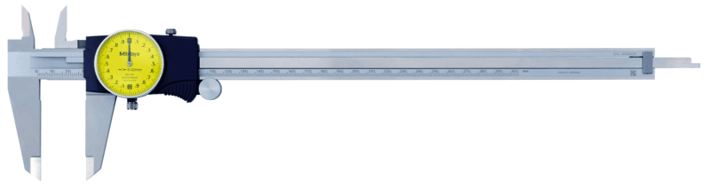 Image of dial caliper 0-300mm,0,02mm, 2mm/rev., metric .