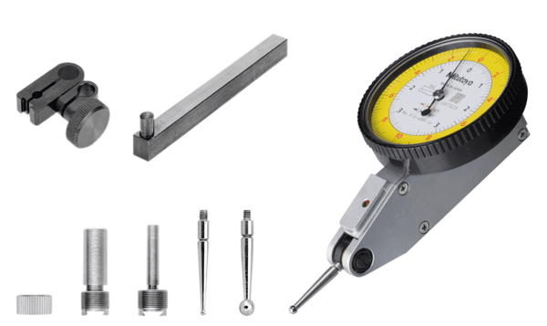 Image of dial test indicator, horizontal type 0,2mm/0,0075",0,002mm/0,0001", 4/8mm st .