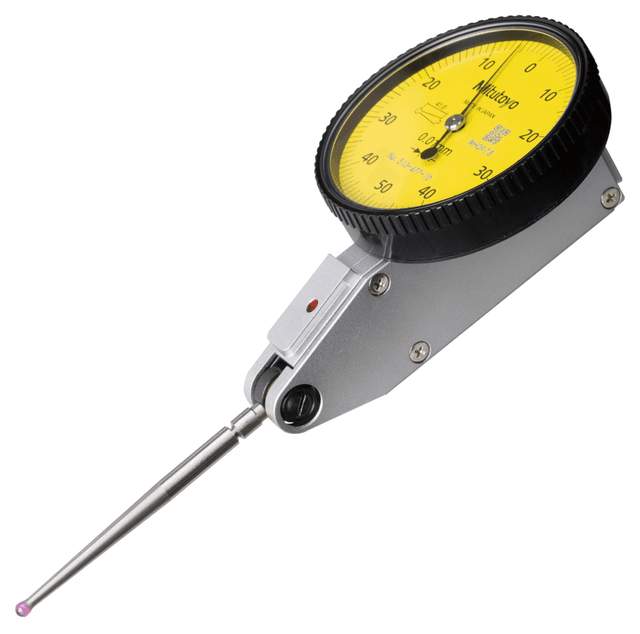 Image of dial test indicator, horiz., ruby sty. 1mm,0,01mm, 8mm stem .