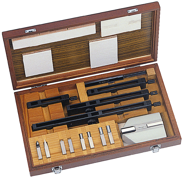 Image of gauge block accessory set 14 pcs. .