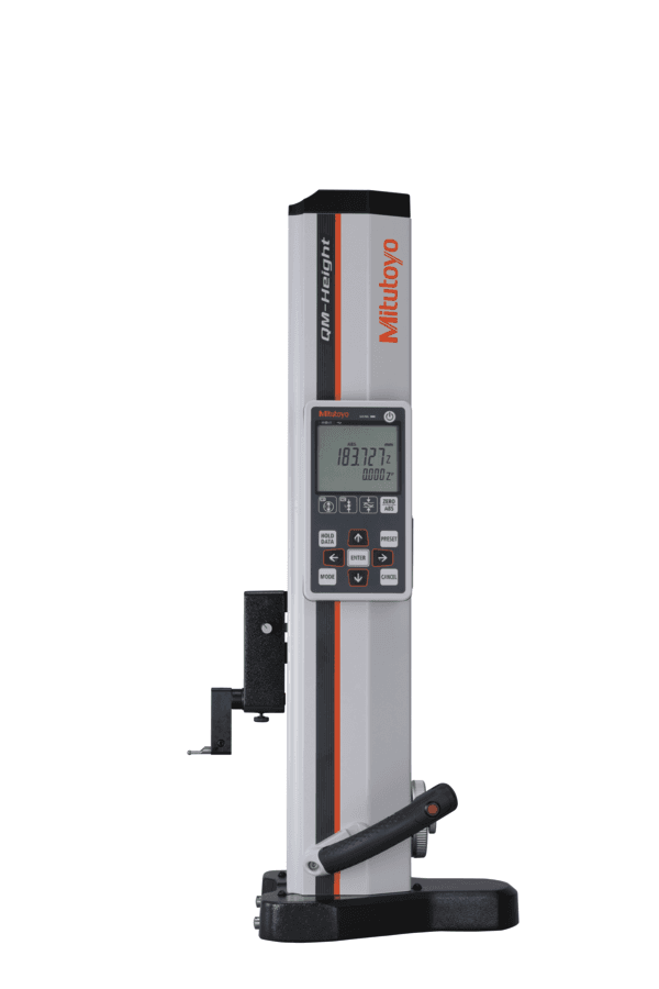 Image of qm height with air floating, inch/metric 0-14",0,00005"/0,0001"/0,0002" .